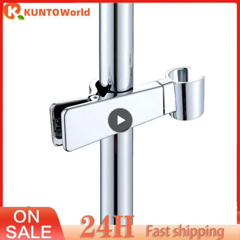 

Zinc Alloy Modern And Simple Hand-spray Bracket Shower Rack Press The Clip-type Shower Head Clip The Lift Rod