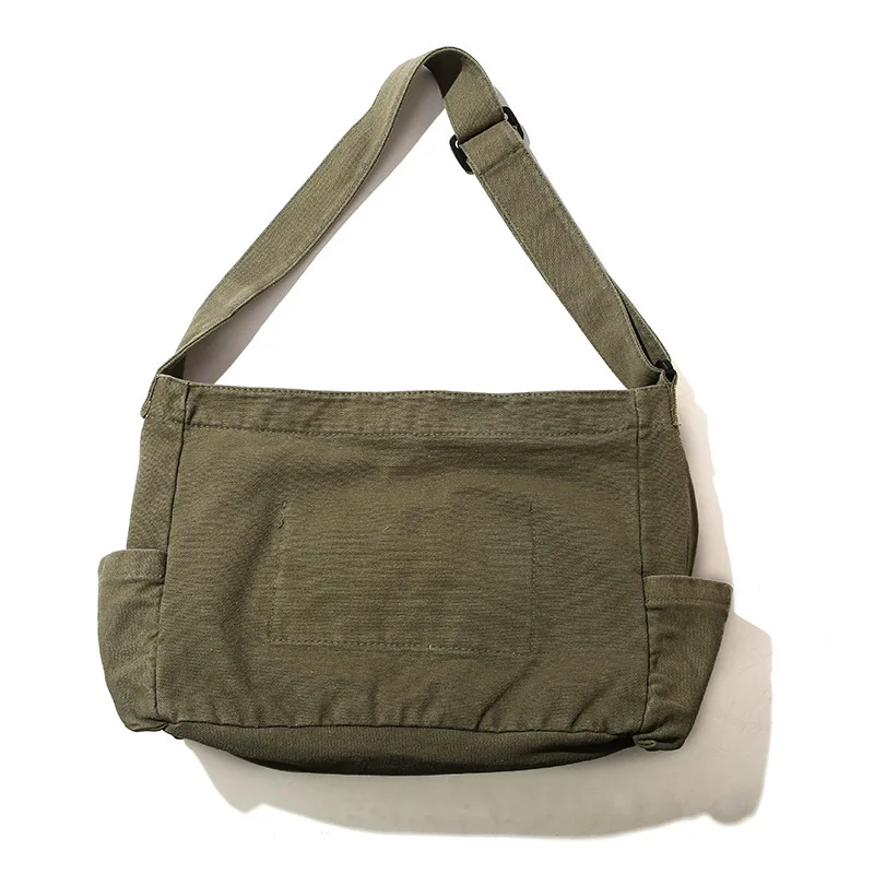 CGCBAG Lage Capacity Canvas Crossbody Bag For Women 2023 Fashion Multiple Pockets Shopper Shoulder Bag Simple Female Tote Bag