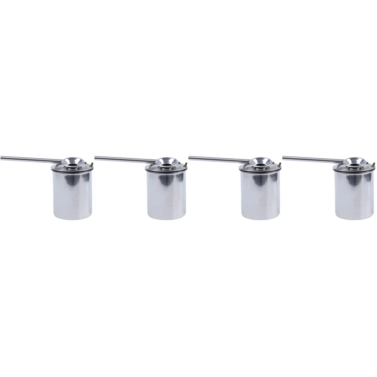 

4pcs Stainless Steel Pottery Painting Sprayer Clay Tool Glazes Pottery Blow Pot