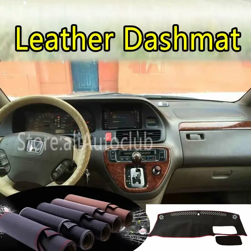 

For Honda Odyssey International 1999-2003 Leather Dashmat Dashboard Cover Dash Mat Sunshade Carpet Custom Car Styling Lhd+rhd