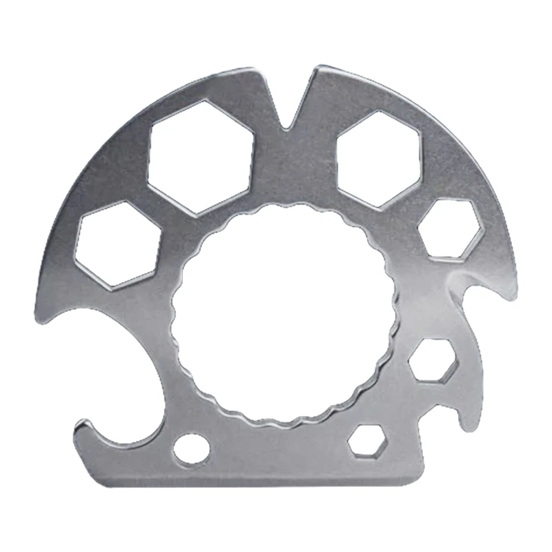 

Multifunction Tool Wire Stripper Hex Wrench Ruler Survival Tool Pocket Tool R7UA