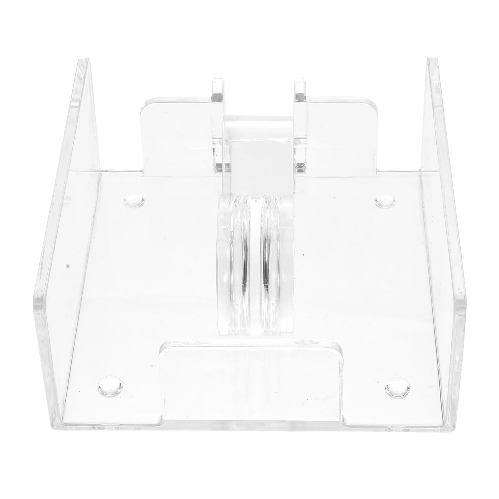 

Napkin Holder Tissue Dispenser Paper Cocktail Towel Box Table Acrylic Tray Beverage Holders Guest Clear Basket Kitchen