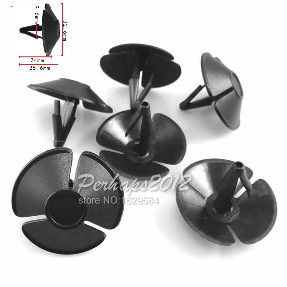 10/100x OEM бленда зажимы для изоляции нейлон Фиксатор заклепка A19155 4428987 для dodge ram 1994-on Chrysler GM