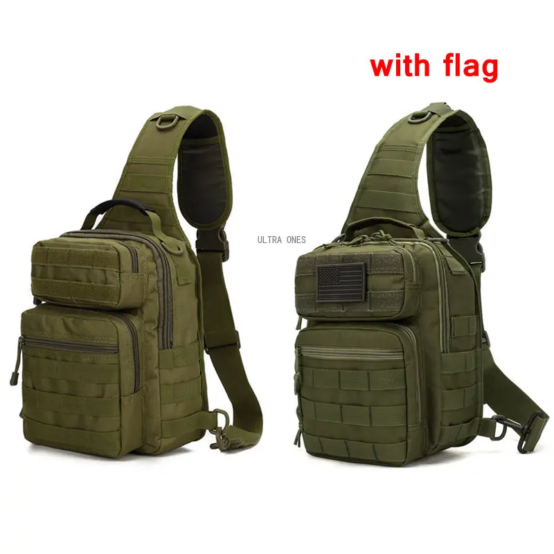 

Outdoor Military Chest Bag Tactical Travel Camping Hunting Crossbody Bags Army Sports Fishing Hiking Portable Durable Pack
