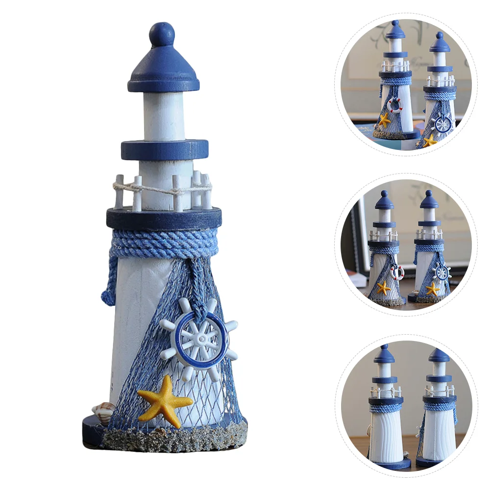 Модель Скульптура Морской Деревянный Маяк Офис Lightark Party 1900X950X700CM Сосна
