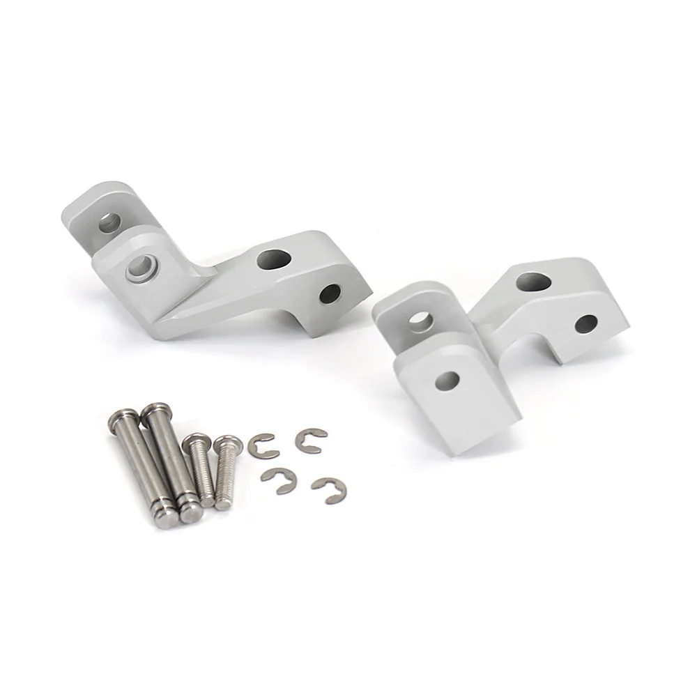 Аксессуар для опускания педали мотоцикла серебряная педаль пассажира