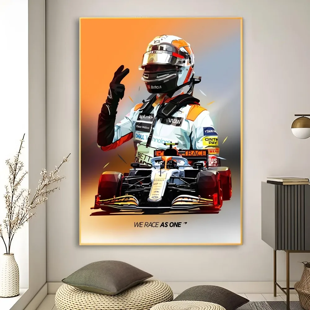 2023 Pop Sports F1 Legend плакат гонки эстетические наклейки-постеры в стиле шюмы декор для