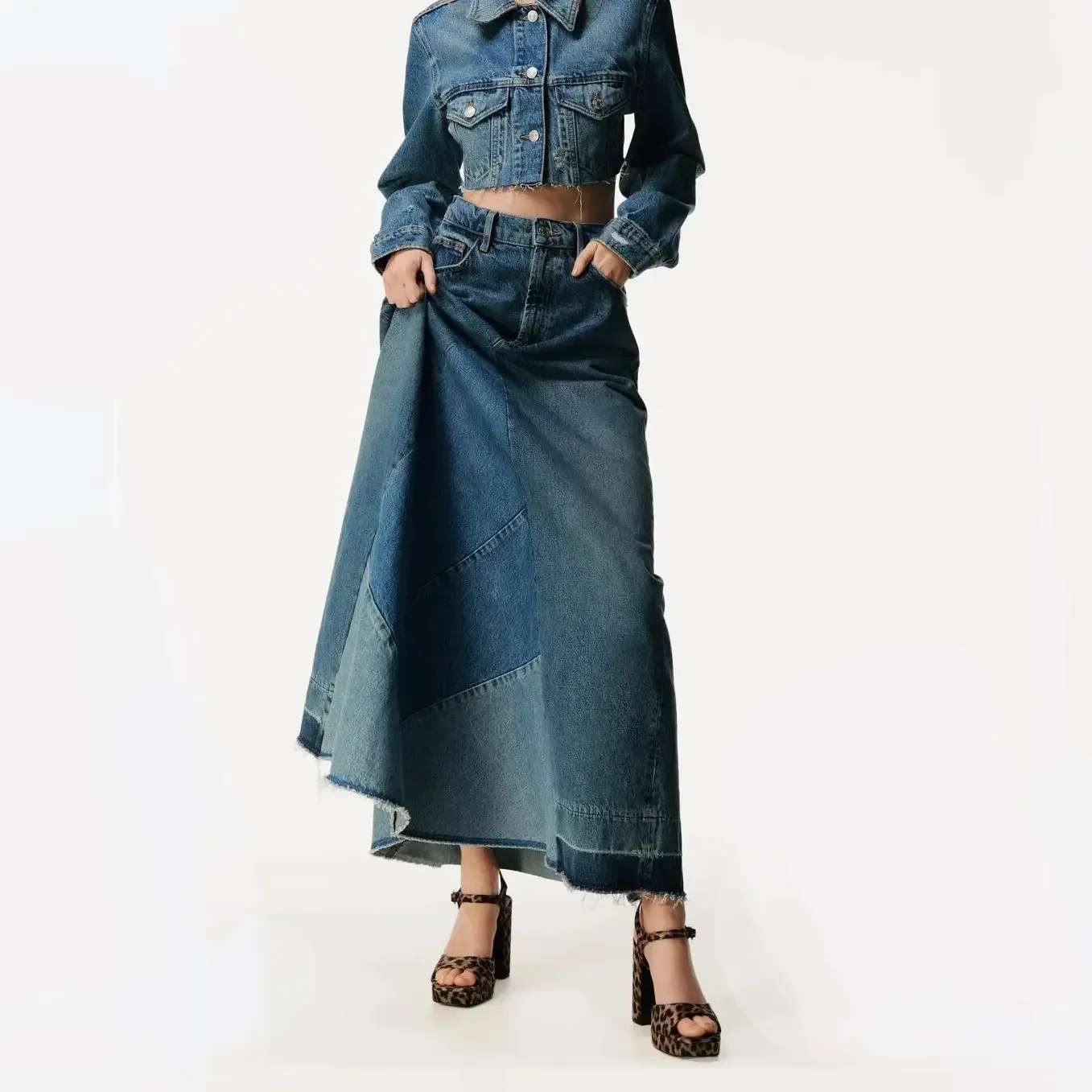 Arden Furtado/2024 летние сандалии с леопардовым принтом и квадратным носком