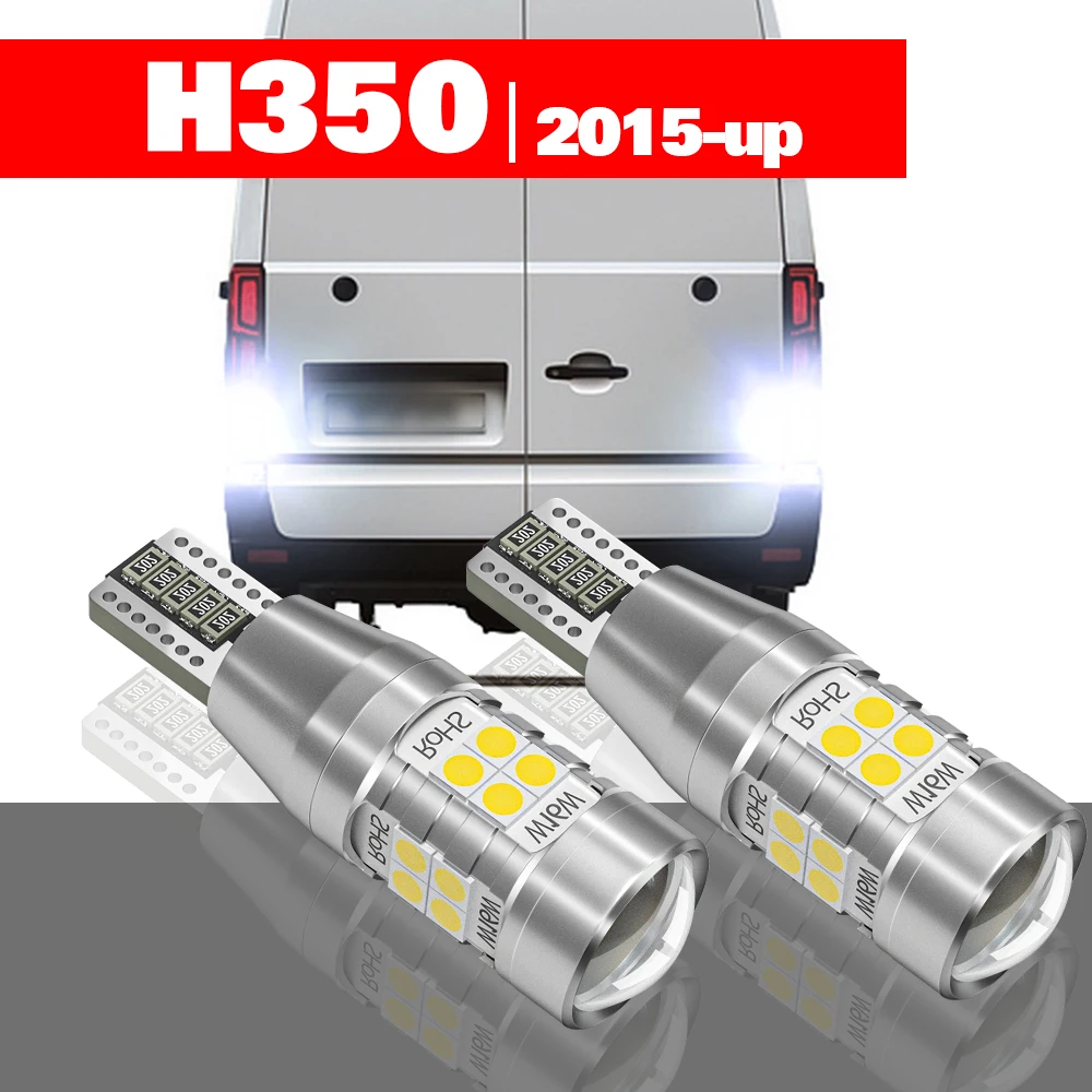 

For Hyundai H350 Accessories 2pcs LED Reverse Light Backup Lamp 2015 2016 2017
