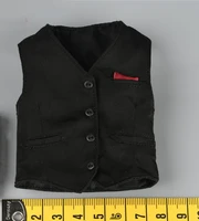 damtoys dam 16th gk022 gangsters kingdom of spades a david black vest shirt model for 12inch body accessories