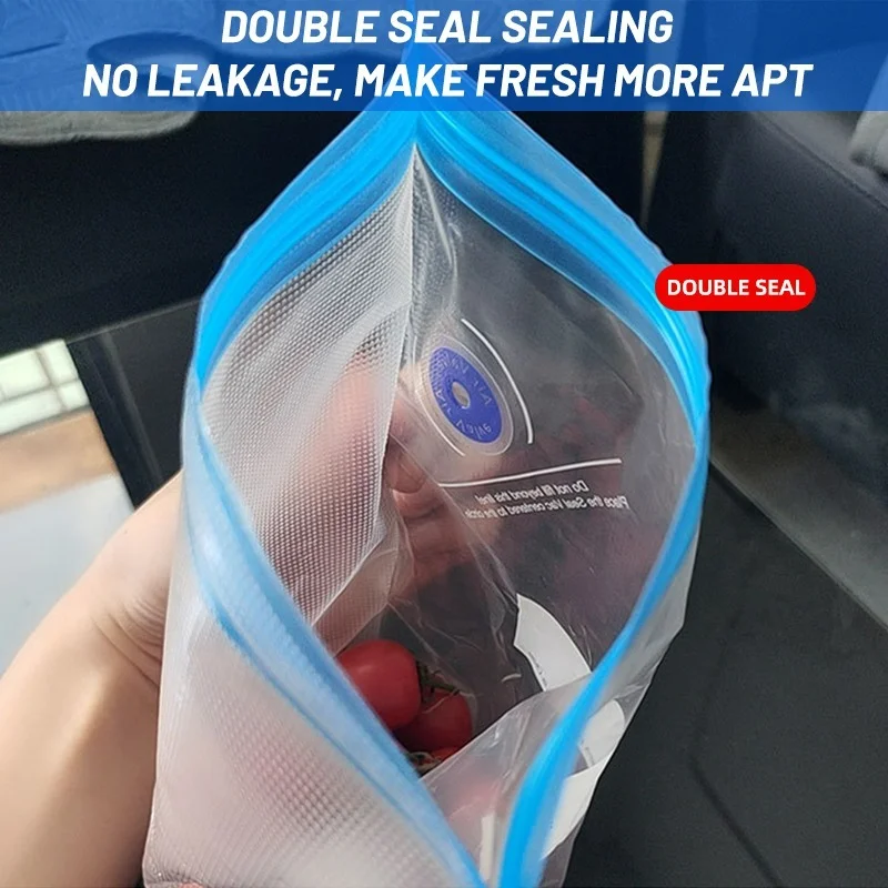 10 шт./компл. Многоразовые Пакеты для вакуумной упаковки еды бытовой вакуумный