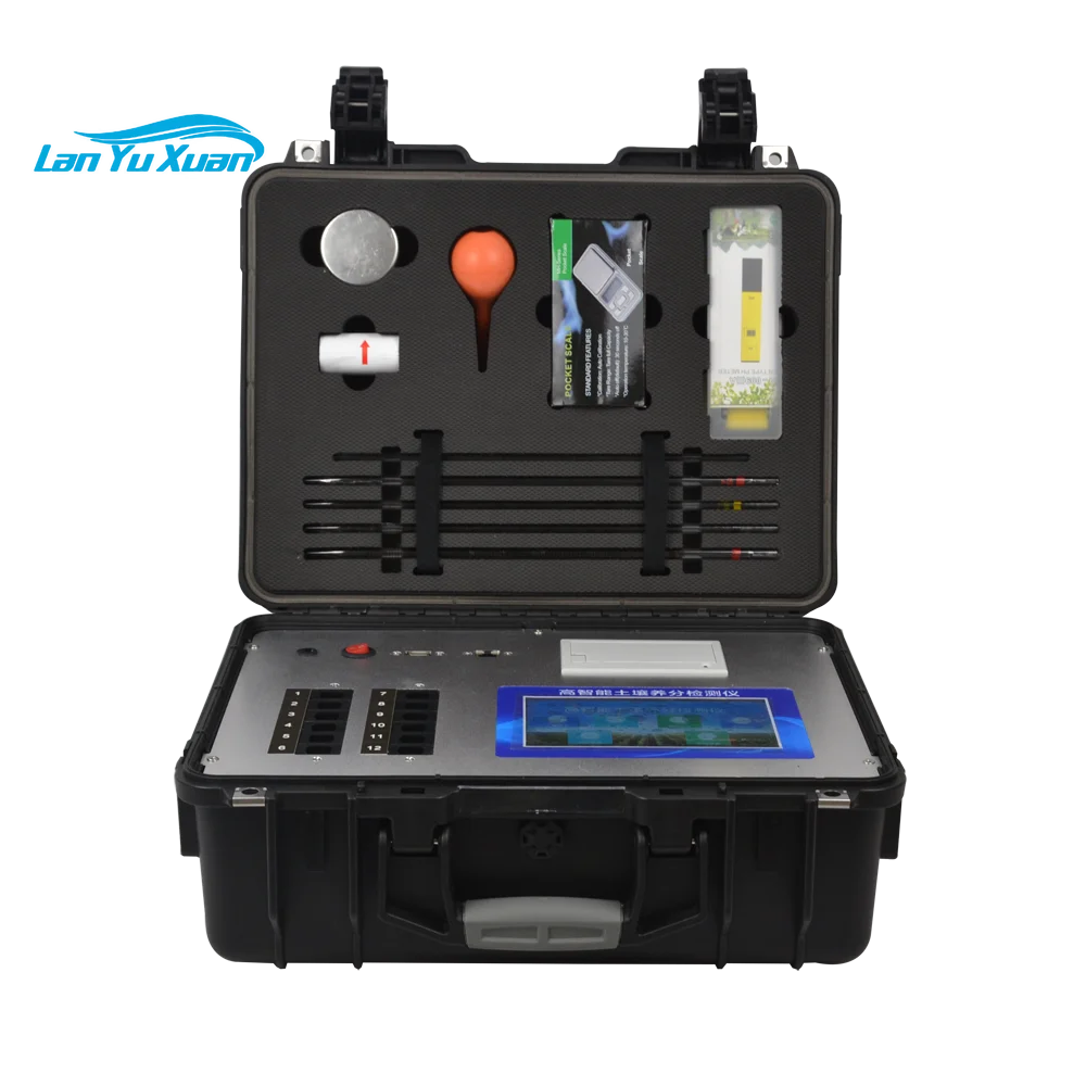 

GT2 Portable Soil Nutrient Detector Testing Equipment Kit for Soil NPK Analyzer Tester