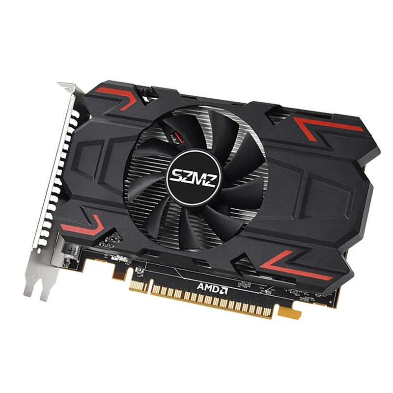 

SZMZ For AMD HD6770 1G Extreme Speed Graphics Card 1GB 128Bit GDDR5 700/1000Mhz PCI-E X16 HD Computer Game Desktop Graphics Card