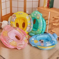 baby float pool swimming ring inflatable circle baby seat with water spray toy summer beach party pool toys