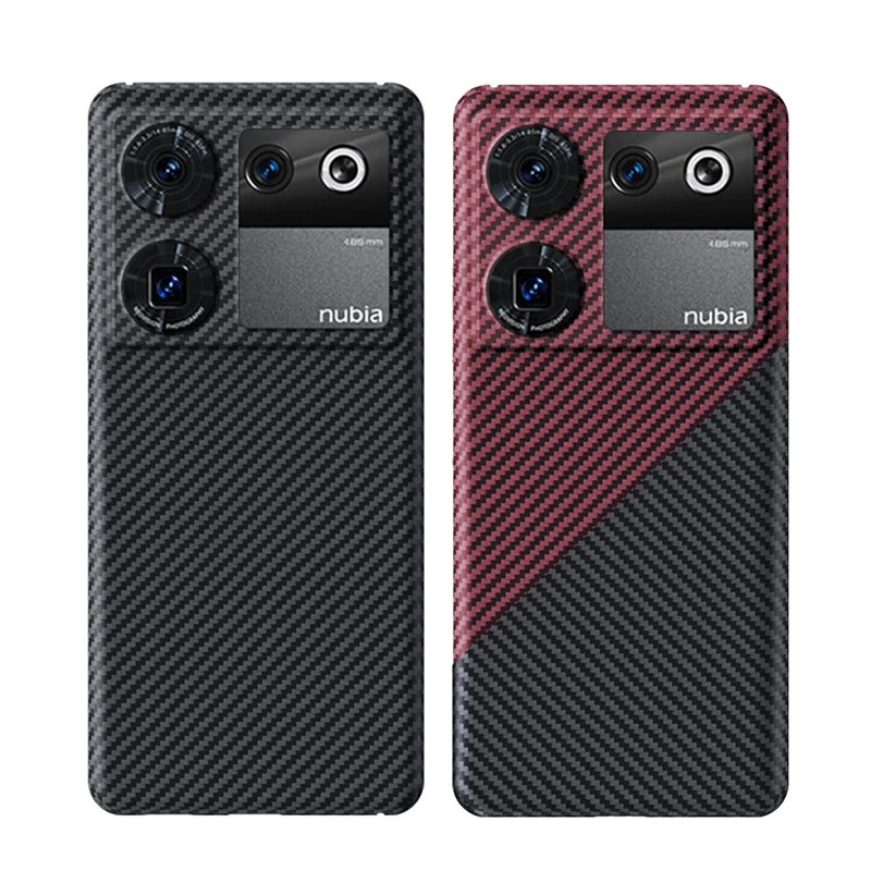 

Чехол из настоящего углеродного волокна для Nubia Z50, ультратонкий легкий чехол для телефона из арамидного волокна с защитой от падения для Nubia Z50, чехол