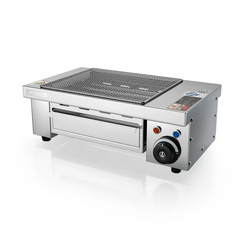 

220V Electric Oven Commercial Smokeless Oil-free Smoke-free Electric Grill Barbecue Machine