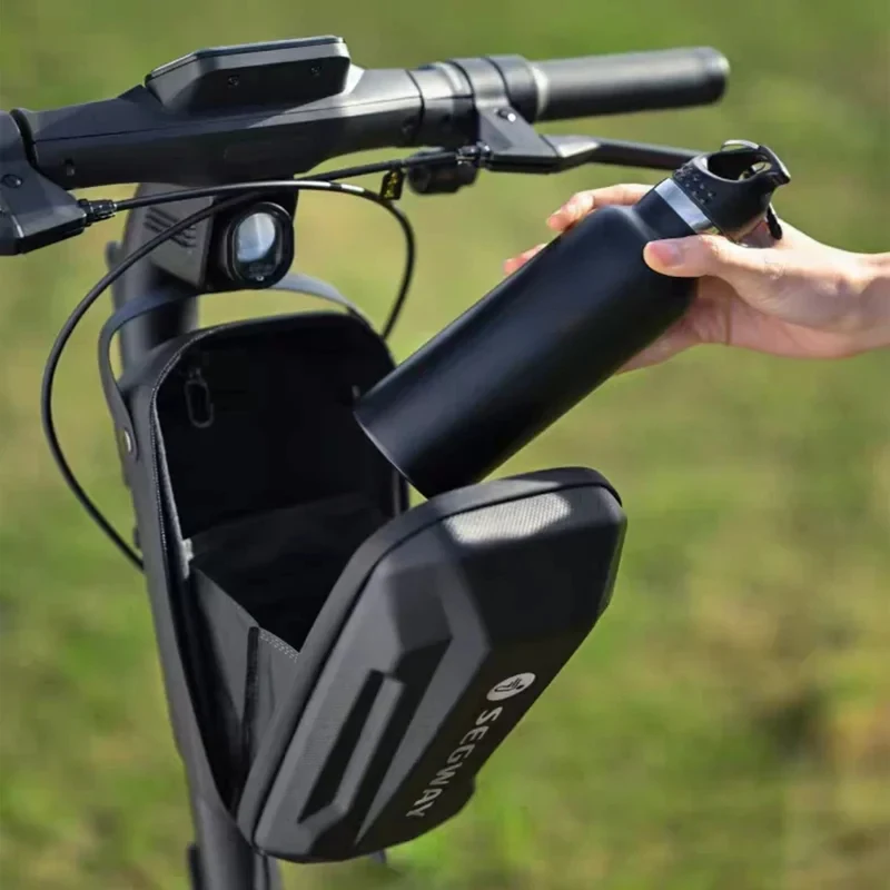 Фото Оригинальная передняя сумка-органайзер 3L для электросамокатов Segway Ninebot ZT3 Pro, ZT3, G65, G30D, G30, G2, F40, F30, E25, E22, ES4, ES3, ES2 №1