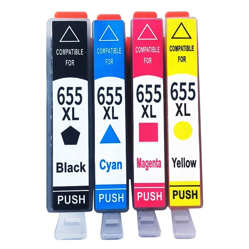 

Черный/Трехцветный чернильный картридж для HP655xl Deskjet 1110 2130 Officejet 4652 4655