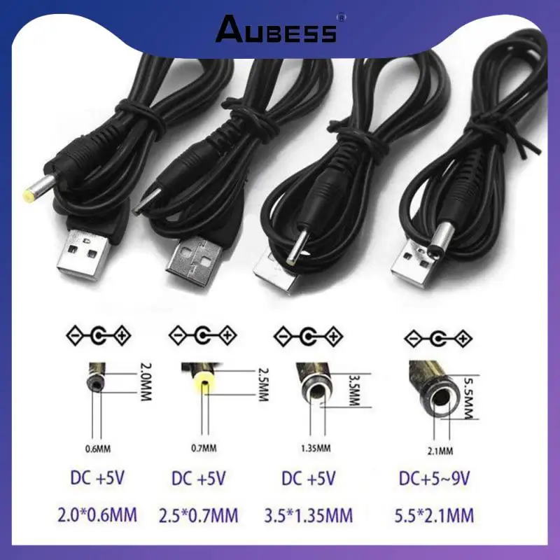 

Round Hole Charging Cable Stable Transmission Interface Power Cord Data Transmission Adapter Cable Connect Device Charging Cable