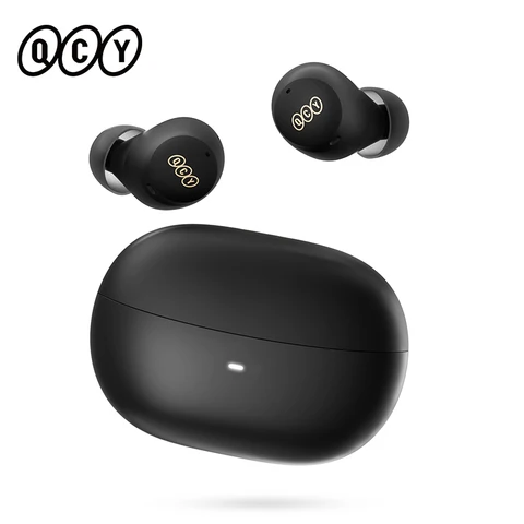 QCY HT07 ANC беспроводные TWS Bluetooth 5,2 наушники 40dB активное шумоподавление 6 Mic AI HD звонки наушники для России Быстрая доставка