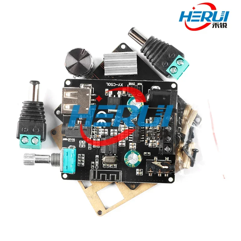 XY-C50L 50 Вт * 2 стерео Bluetooth цифровой усилитель мощности плата двухканальный