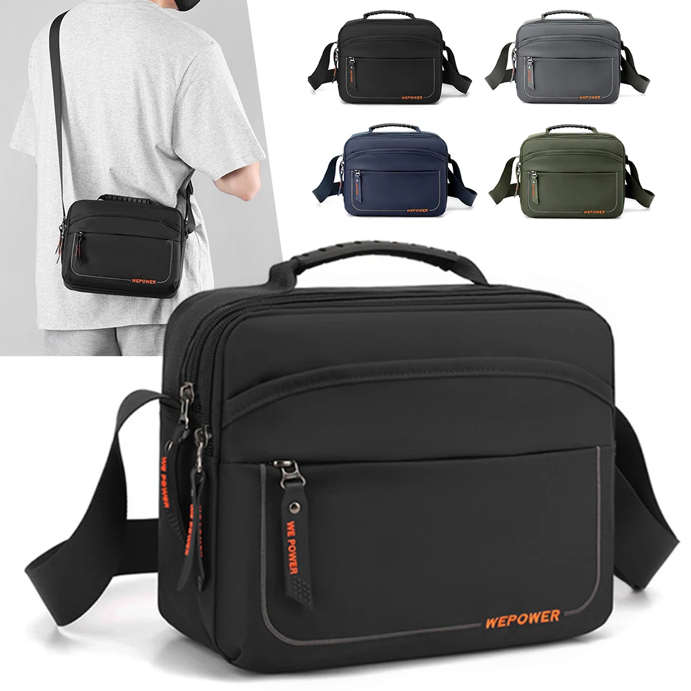 

Multifunctional Crossbody Chest Bags Nylon Portable Male Shoulder Bag Men Lightweight Wear Resistance Outdoor Sports Accessories