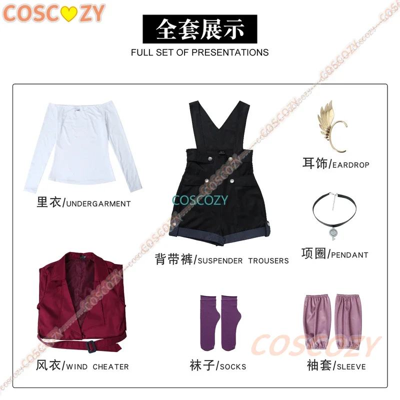 Костюм для косплея красного цвета из аниме Красная звезда