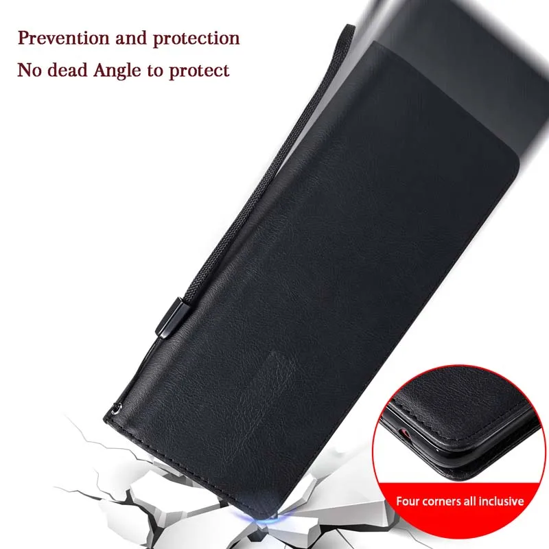 Кожаный чехол-бумажник для Xiaomi Mi 9 SE 8 Mi9 Mi8 6X A2 A3 Lite CC9 Redmi Note 10 Pro 6 9A 9C 9T S 10S 10A 10C