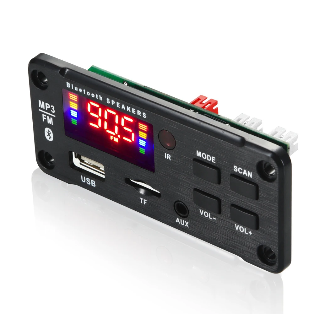 2*25 Вт 50 автомобильный усилитель аудио USB TF FM радио модуль Bluetooth 12 в MP3 WMA декодер