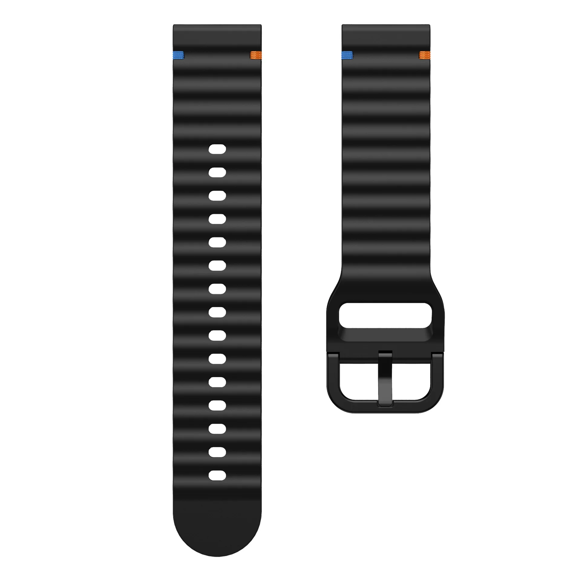 Силиконовый ремешок для Samsung Watch 5/4 44 мм 40 Watch5 Pro 45 цвет в ассортименте