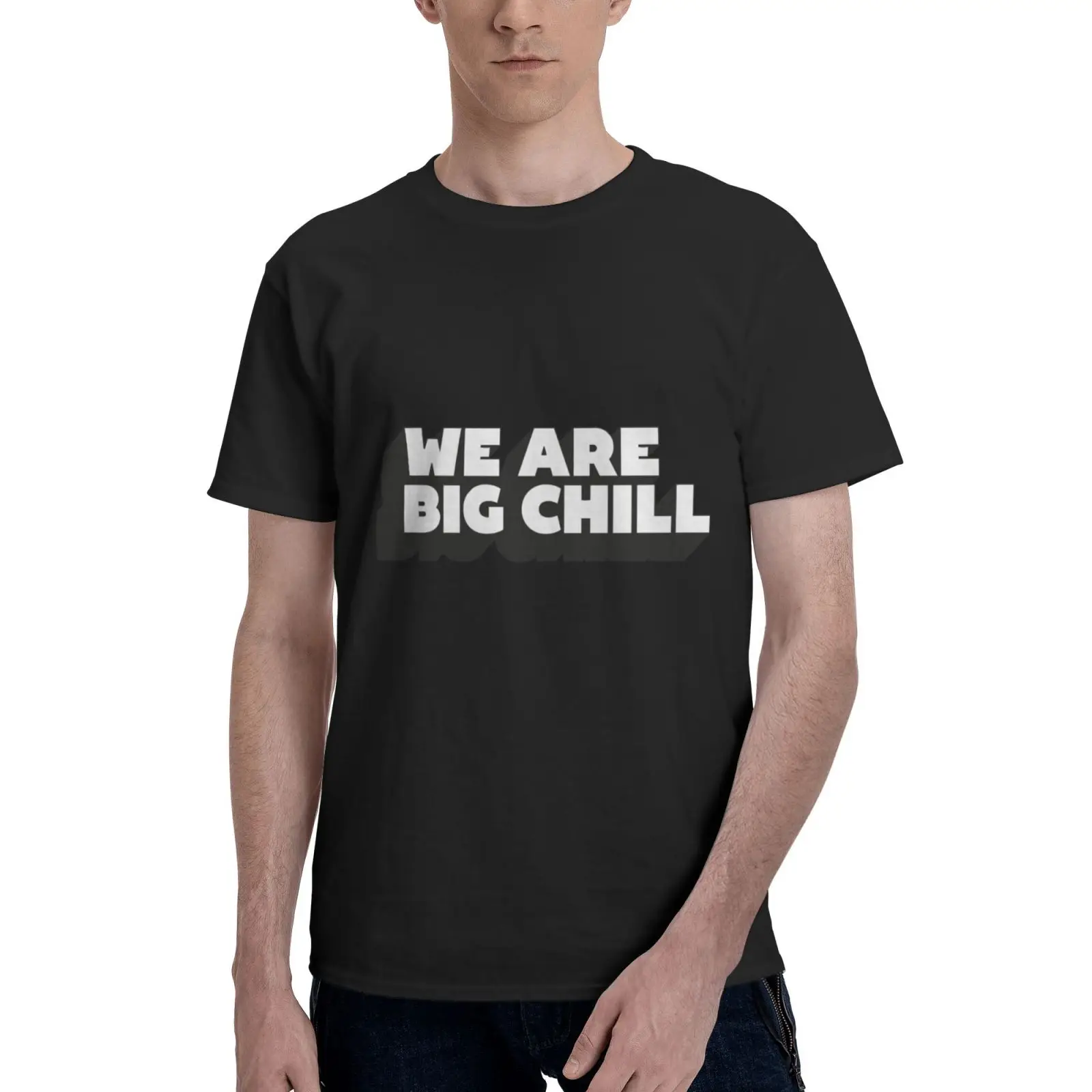

Футболка мужская оверсайз с графическим принтом «We Are Big Chill»