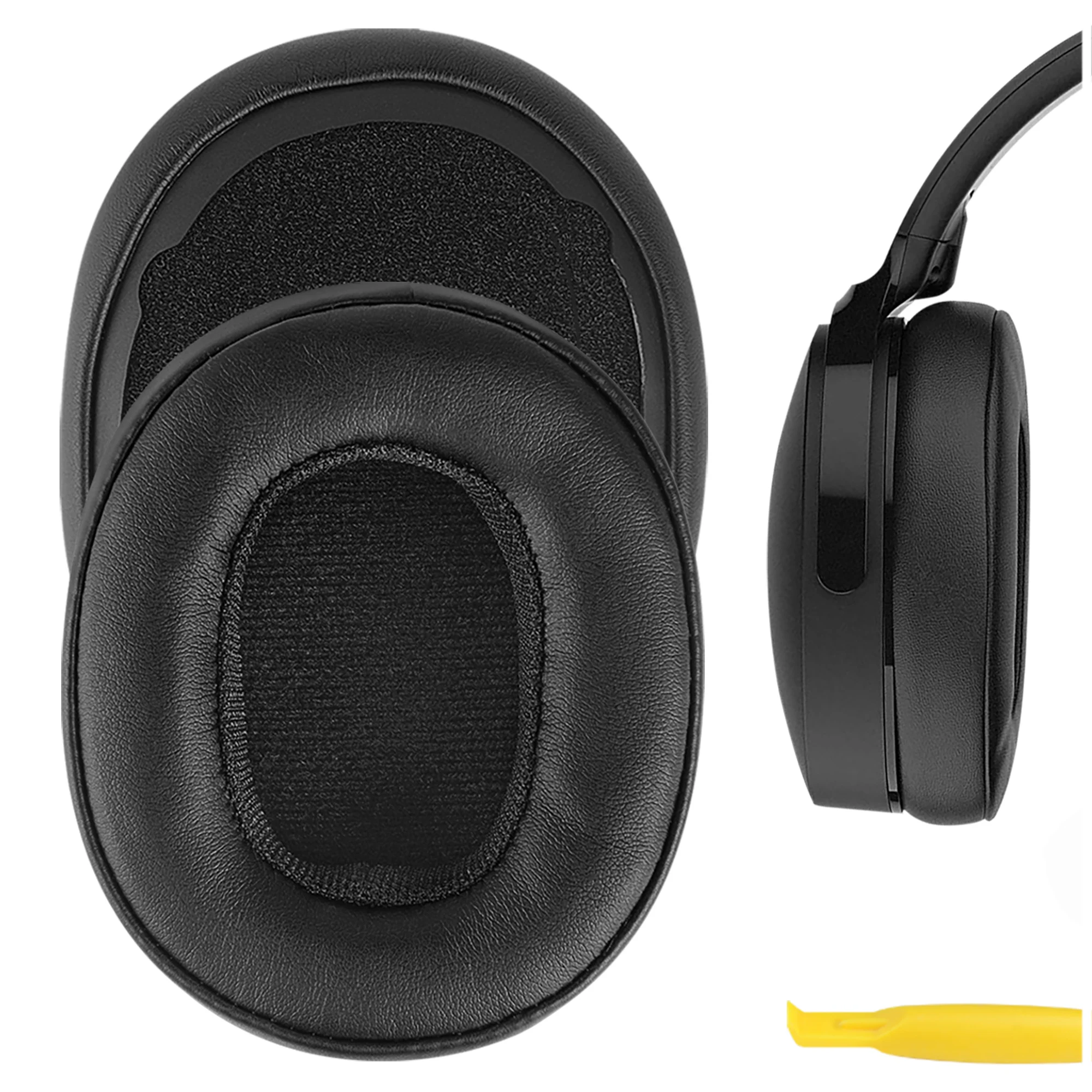 

Geekria комфортные сетчатые тканевые Сменные амбушюры для Skullcandy дробилка беспроводные, дробилка Evo амбушюры, гарнитура амбушюры