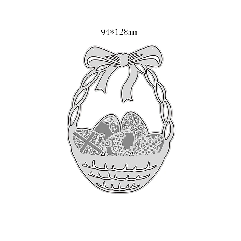 Новинка 2022 г. металлические пресс-формы с красивой корзиной для яиц рукоделия