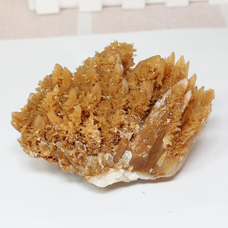 

Натуральные необработанные цитриновые кварцевые кристаллы, лечебные желтые камни, минеральный образец, украшение для дома