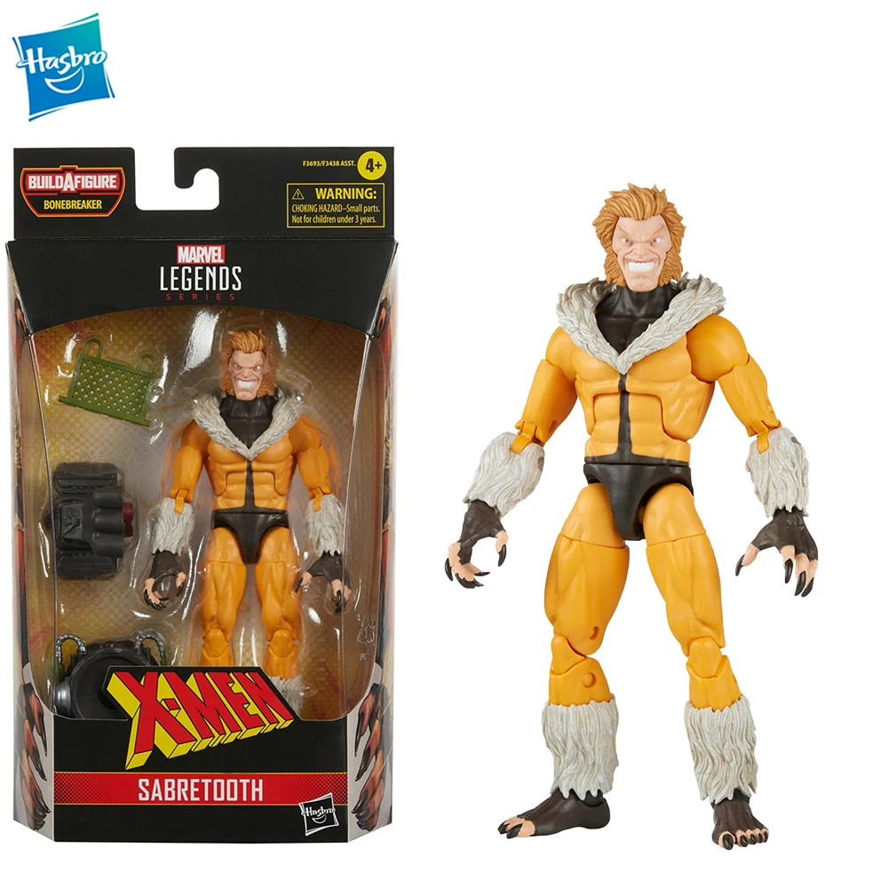 

[In Stock] Hasbro Marvel Legends Bonebreaker Series X-Men Sabretooth(No BAF Assembly) Action Collection Figure Model Toys F3693