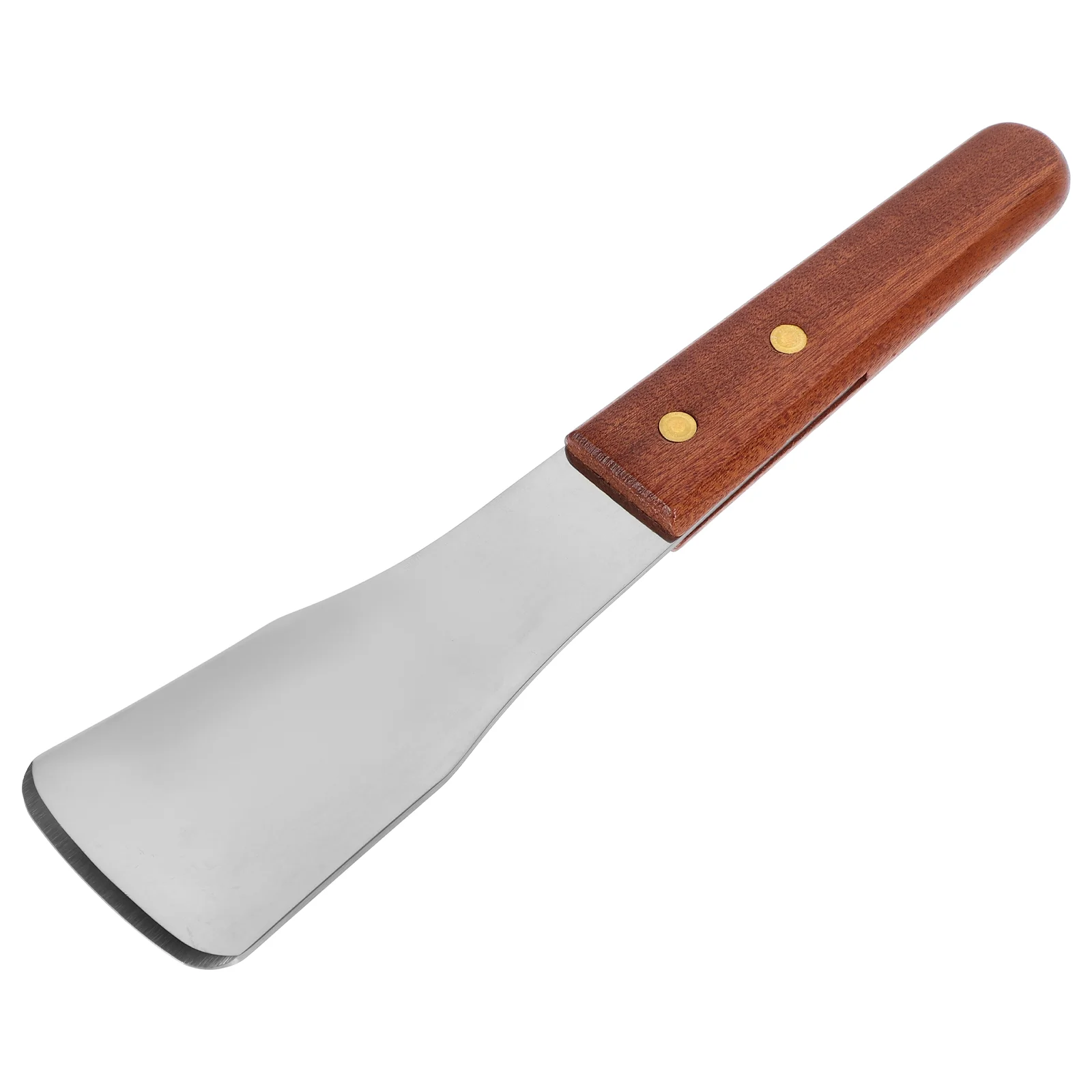 Ложка для мороженого Ложки Десертная лопатка с деревянной ручкой из нержавеющей