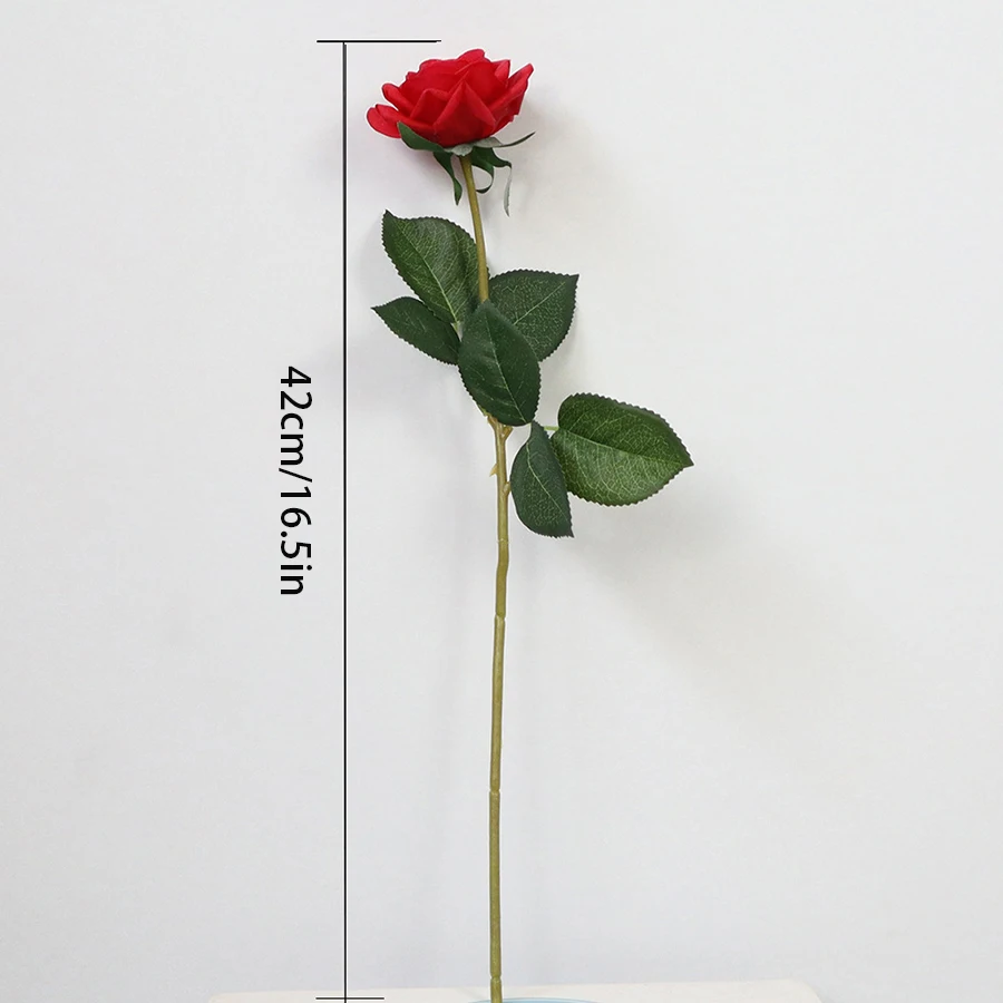 Букет увлажняющих роз на ощупь 10 шт. букет день матери Свадебный домашний декор