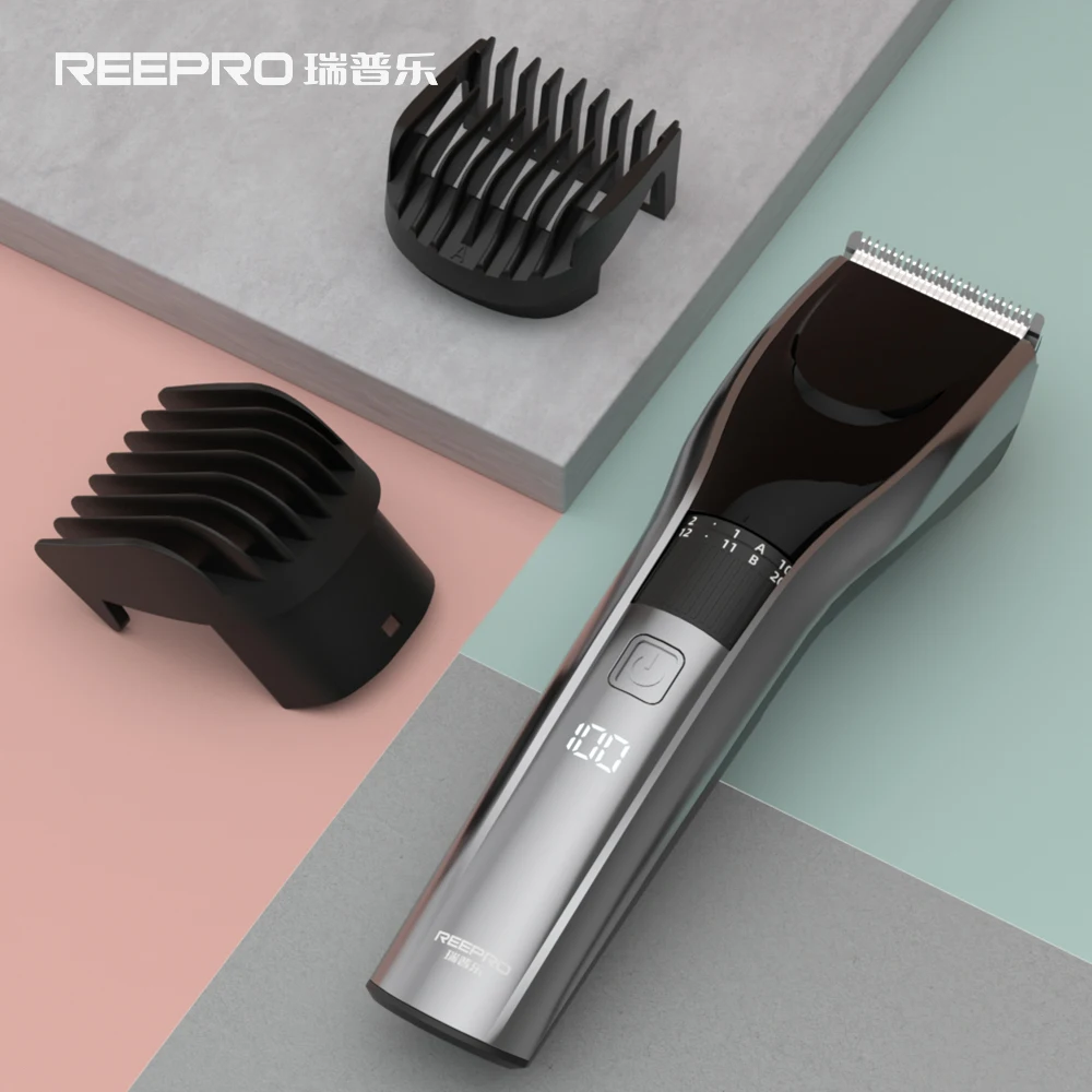 Reepro Electric Pusher Artifact Shave Your Own Hair USB Type-C Charge Barber Electric Hair Cutting Rechargeable enlarge