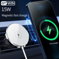 magnetic wireless charger for iphone 13 pro max mobile phone car magnetic wireless charger car phone holder for iphone12 pro max