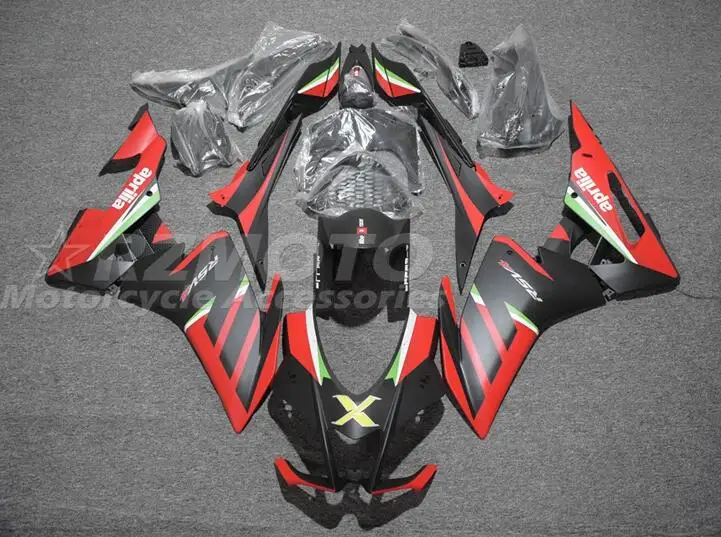 

4Gifts New ABS Whole Fairings Kits For Aprilia RSV4 1000 2015 2016 2017 2018 2019 15 16 17 18 19 Bodywork Set Cool Matte Red