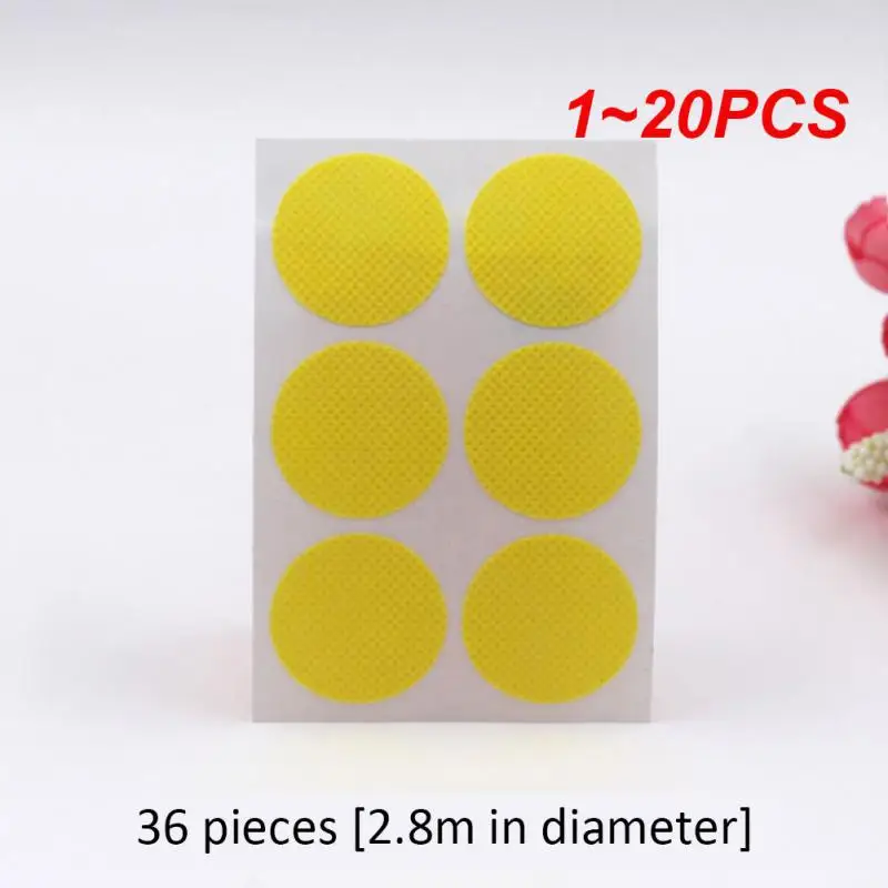 

1~20PCS Outdoor Mosquito-repellent Paste Portable Natural 1-3 Years Old Rich Patterns 36 Pieces Travel Anti-mosquito Stickers