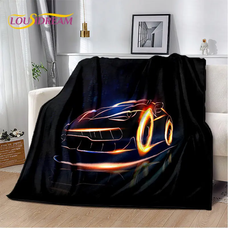 

Sports car Concept Car Soft Plush Blanket,Flannel Blanket Throw Blanket for Living Room Bedroom Bed Sofa Picnic Cover Bettdecke