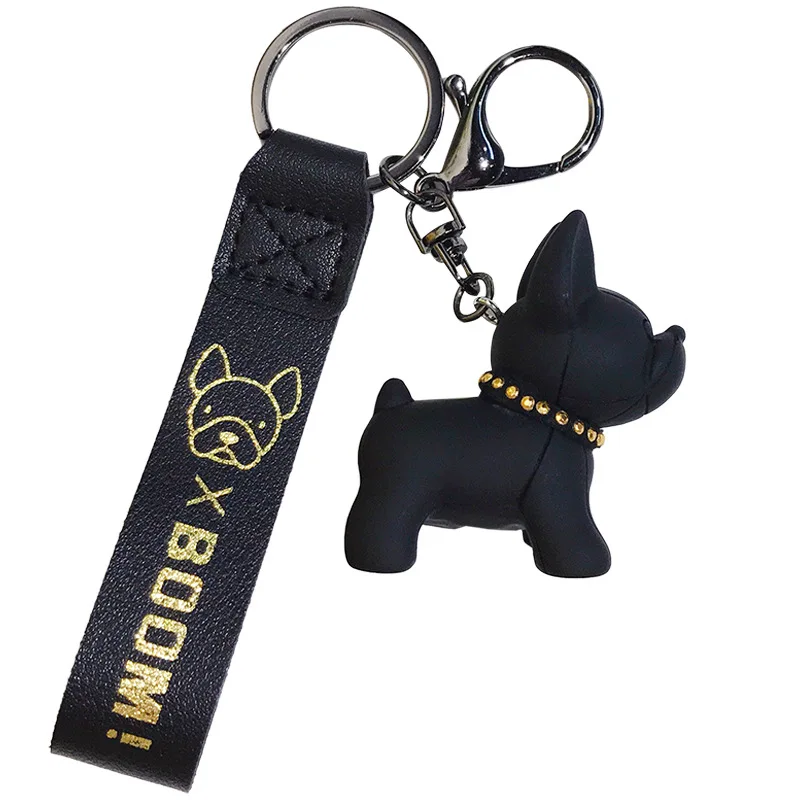 

Fshion Cute keychain Cartoon Dog Disney Couple Bag Ornament holder girls kawaii Car Accessories Creative Bag Ornaments Gifts