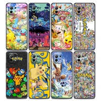 phone case for xiaomi mi 11 lite 5g ne 11i 11t 12 pro poco f1 f3 x3 gt x4 nfc pro cases cover japan anime pokemon pocket monster
