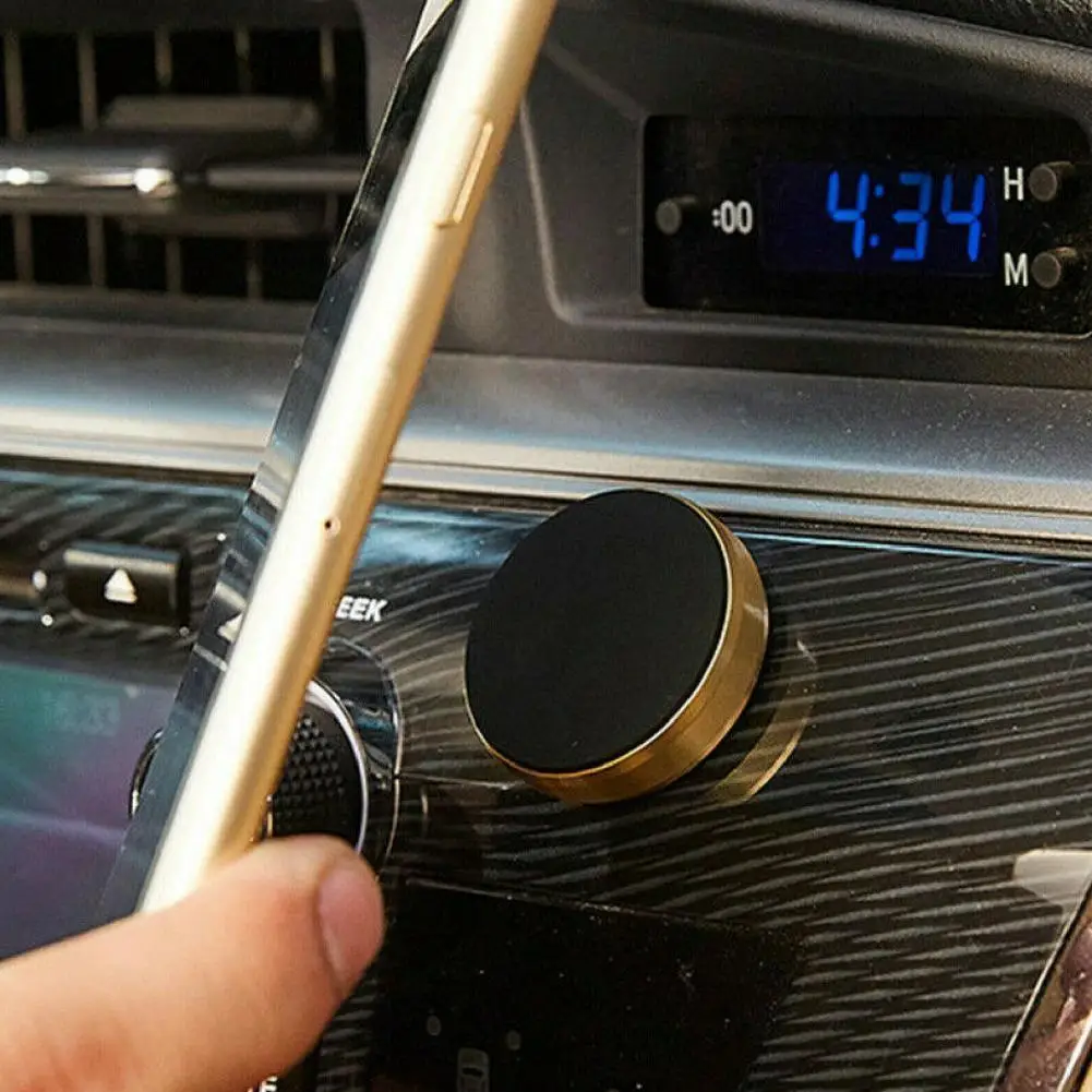 

Удобный магнитный держатель для телефона, самоклеящийся мини-держатель для телефона, Поворотный магнитный держатель для телефона в автомо...