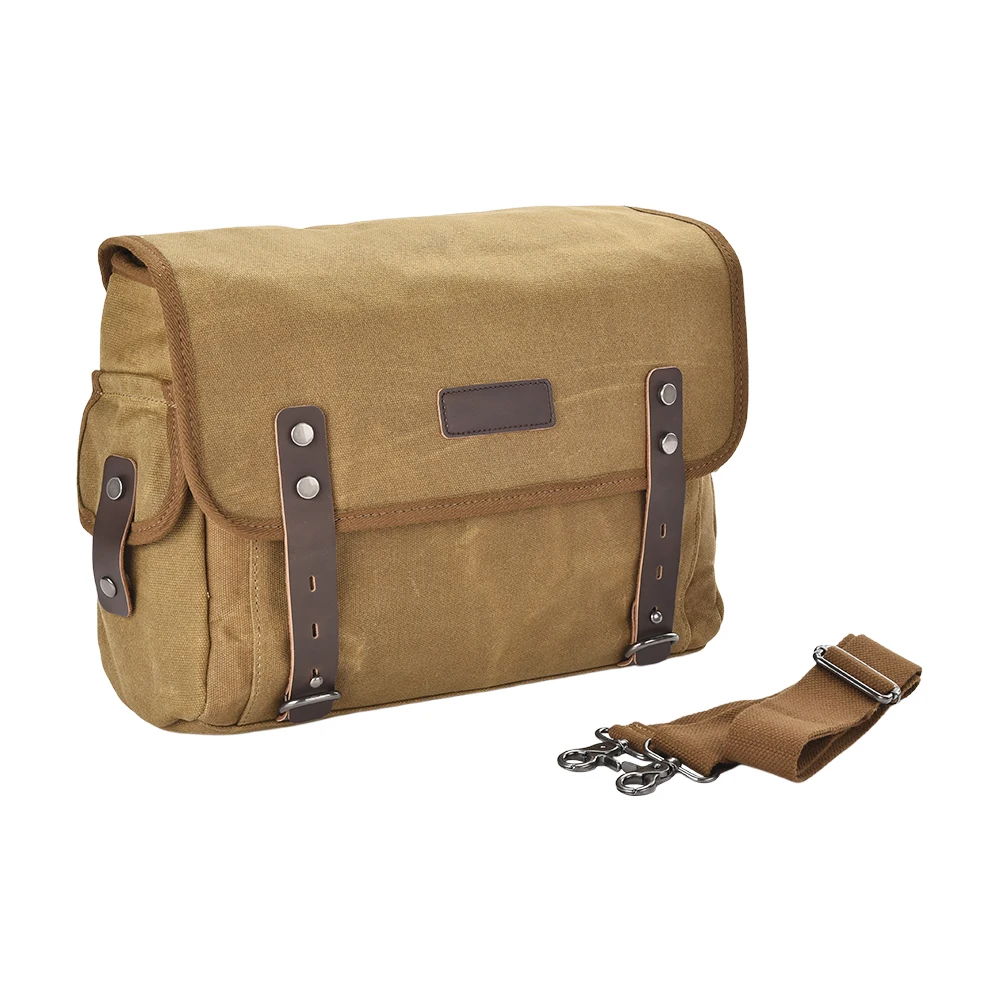 

Водонепроницаемая Ретро-сумка Для Мотоцикла, Винтажная Сумка-мессенджер, Сумка Для Инструментов Для Езды На Мотоцикле