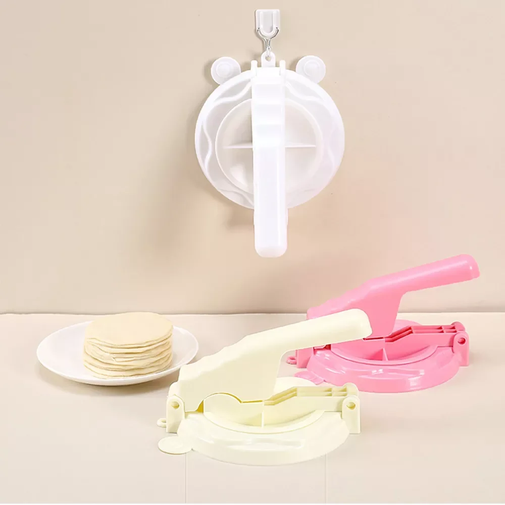 

Dumplings Maker Dough Pressing Tool Dumpling Skin Artifact Machine Kitchen Manual Skin Press Mold Kitchen Accessories