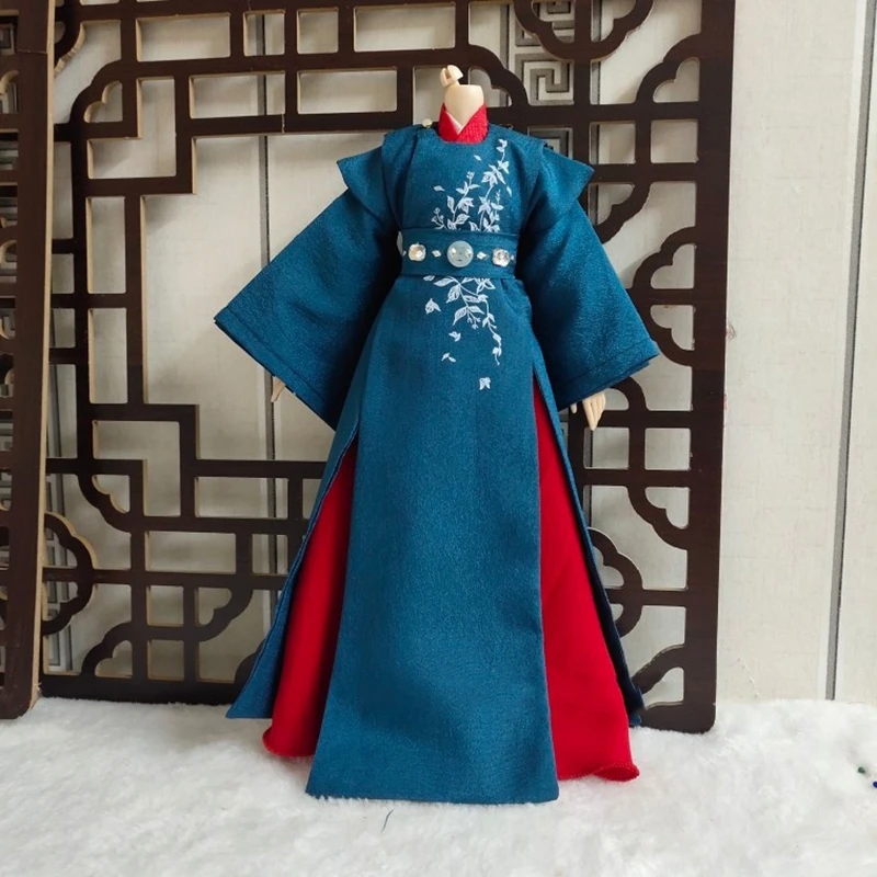 OB27 1/6 Фигурка Кукла 1/4 1/3 BJD Одежда Древний Костюм Халат Ханфу Наряд Для BJD/SD YOSD MSD SD13
