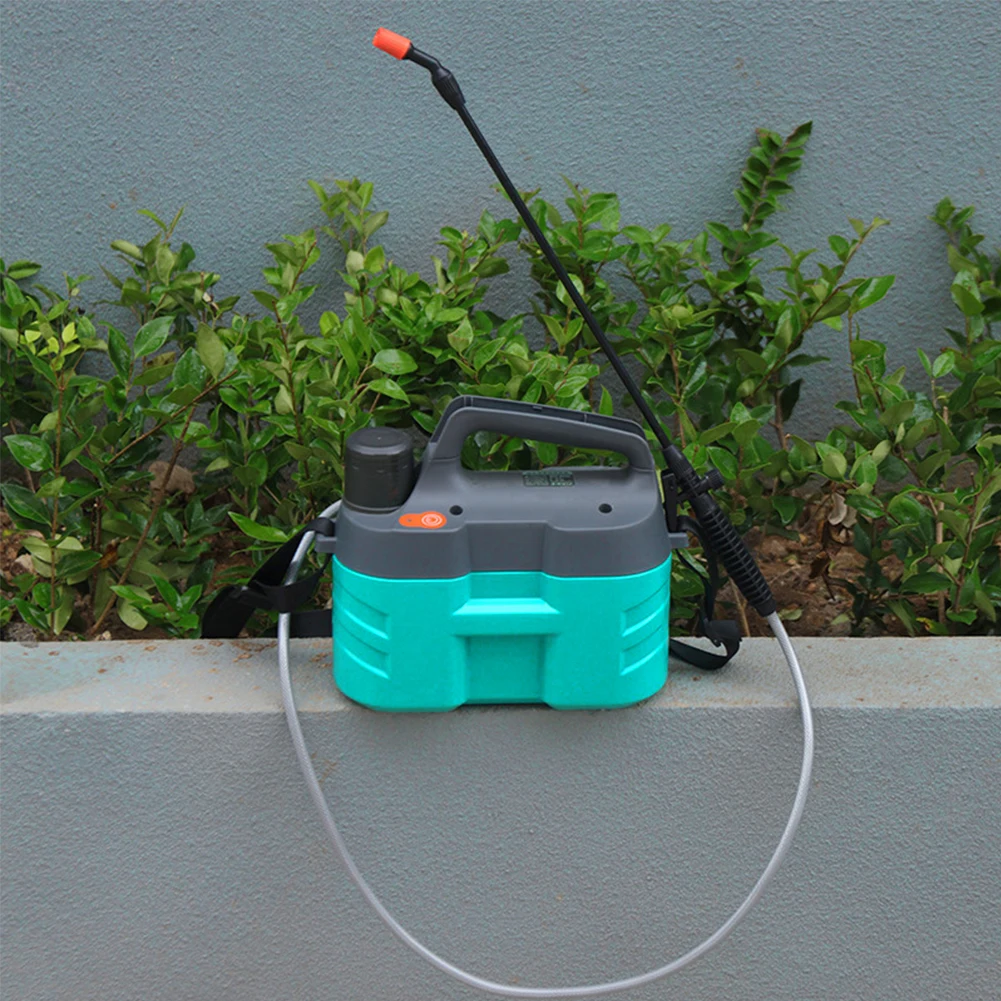 5L Garden Water Sprayer Portable Flower Watering Kettle Labor-saving Atomization Machine for Fertilization Herbicide