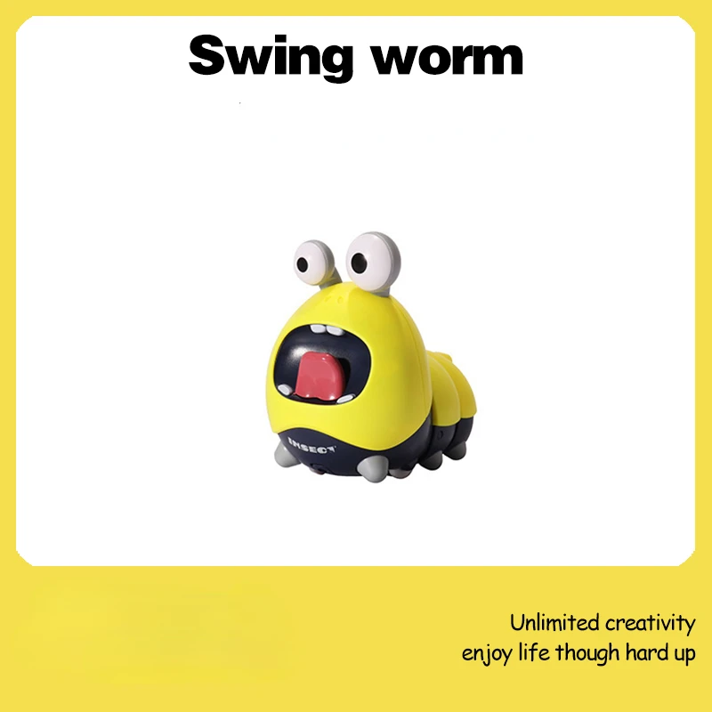 

Cute Swing Worm Cute Boring Daze Kill Time Trick Fun Creative Toys